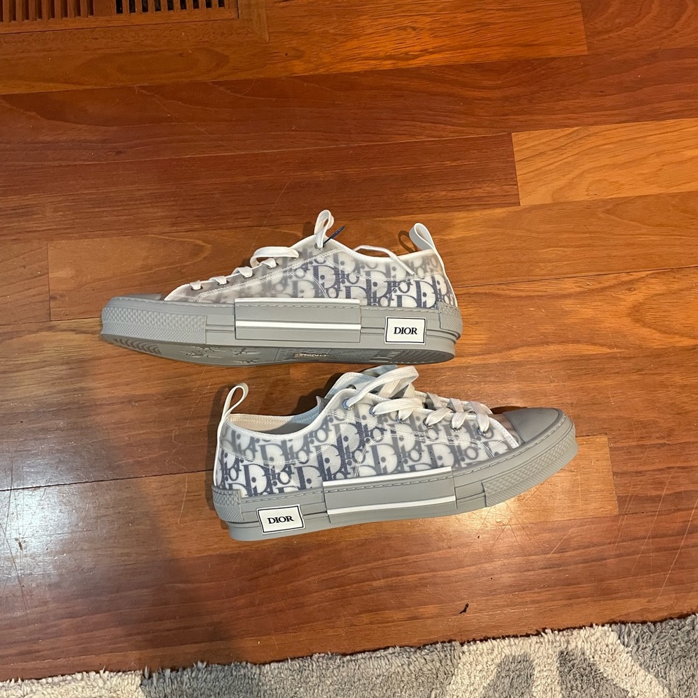 Dior B23 White/Grey/Navy Size 12 Men’s (EU45) - Picture 9 of 14